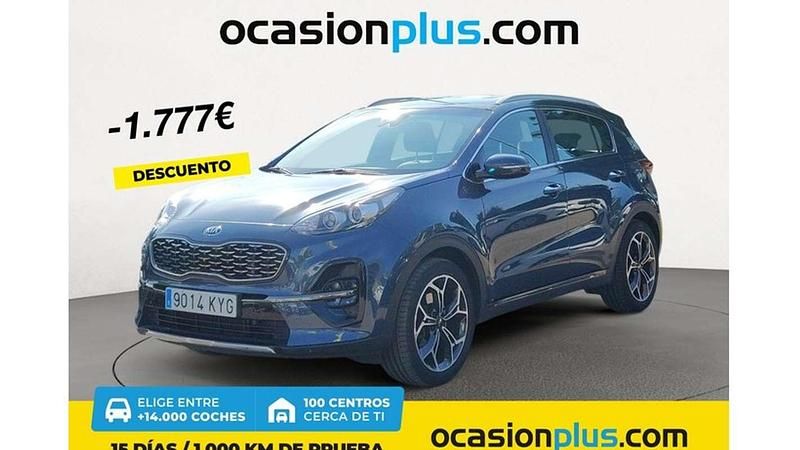 Azul Usado 2019 Kia Sportage GT-Line SUV | 17.778 € (Precio justo) - Imagen 1/4