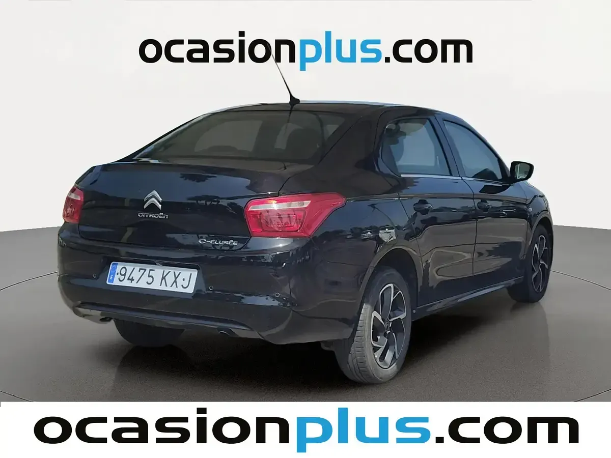 Usado Citroën C-Elysee I Shine 102 CV (75 kW) 2019 Negro Berlina