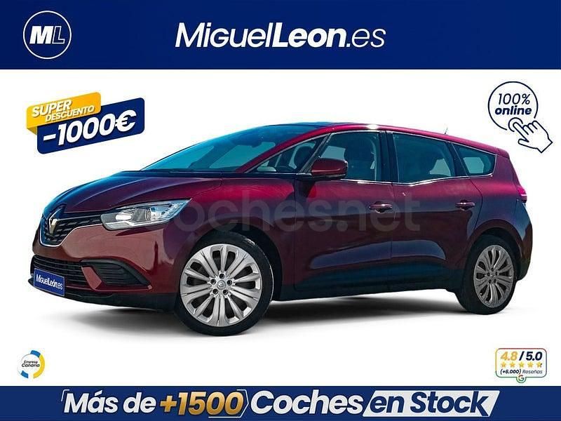 Usado Renault Grand Scénic IV Life 115 CV (84 kW) 2018 Granate Monovolumen