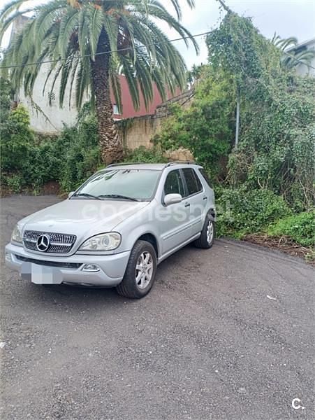 Usado Mercedes ML270 Edition 163 CV (119 kW) 2004 Gris / plata SUV