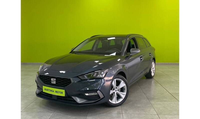 Gris Usado 2024 Seat Leon FR Familiar | 26.800 € (Precio justo) - Imagen 1/4