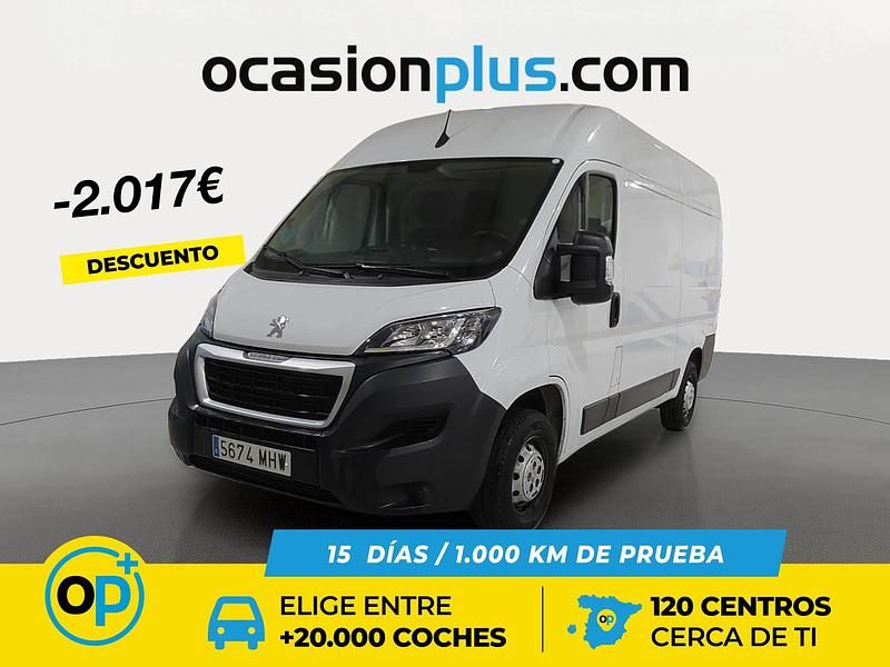 Blanco Usado 2023 Peugeot Boxer S Van | 19.000 € (Super precio) - Imagen 1/4