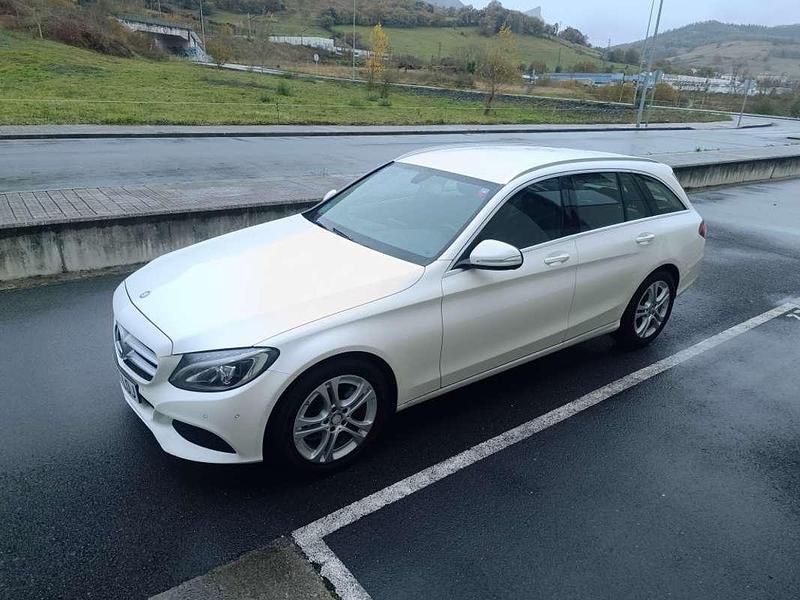 Blanco Usado 2014 Mercedes C200 Edition Familiar | 9490 € (Precio justo) - Imagen 1/4