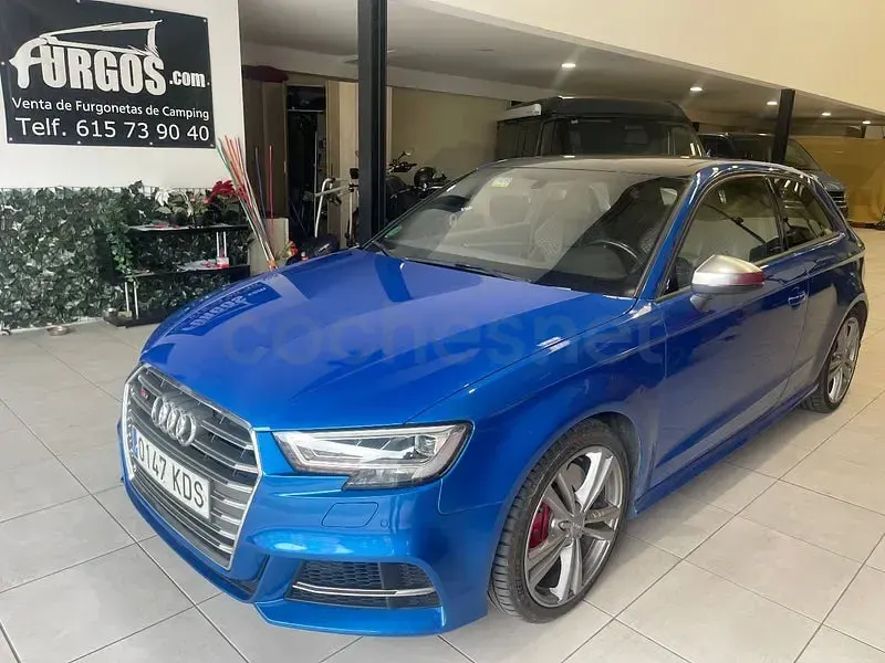 Usado Audi A3 310 CV (228 kW) 2017 Azul Berlina