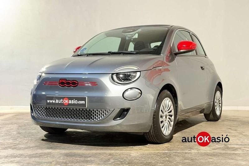 Usado Fiat 500e Icon 86 kW (118 CV) 2023 Gris Descapotable