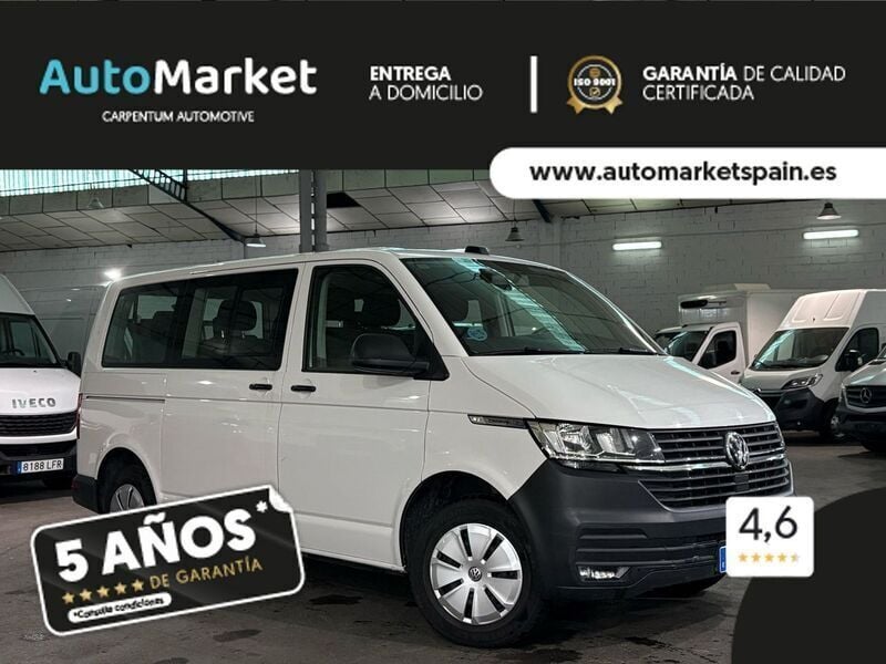 Azul Usado 2021 VW Caravelle Monovolumen | 23.900 € (Super precio) - Imagen 1/4
