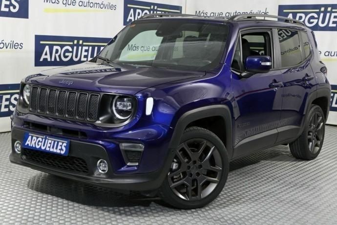 Azul Usado 2021 Jeep Renegade SUV | 23.990 € (Caro) - Imagen 1/4