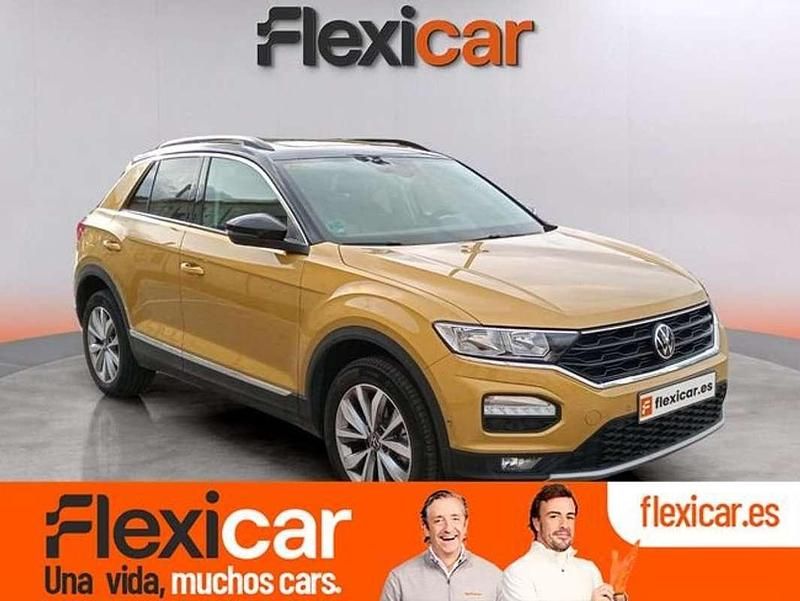 Amarillo Usado 2021 VW T-Roc Advance SUV | 19.770 € (Super precio) - Imagen 1/4