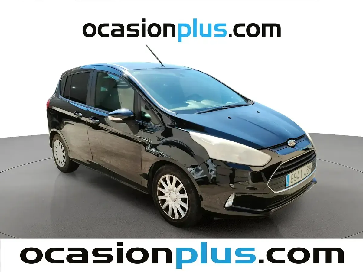 Usado Ford B-MAX Trend 100 CV (73 kW) 2016 Negro Monovolumen