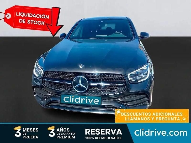 Usado Mercedes GLC220 194 CV (142 kW) 2022 Gris / plata Coupe