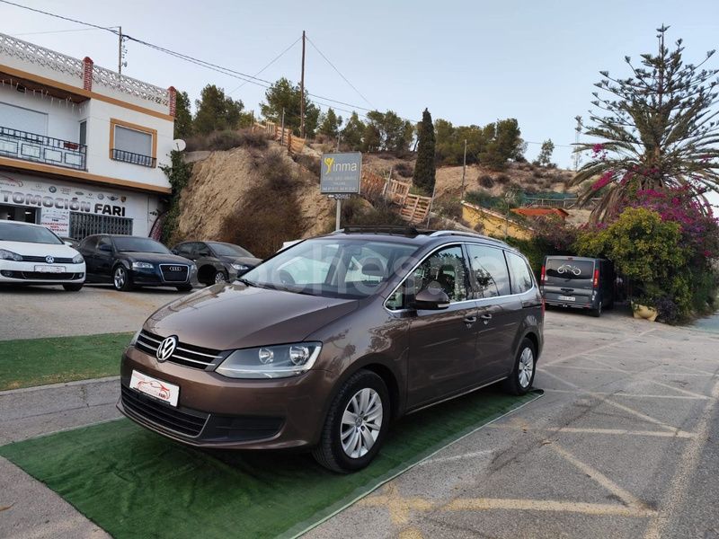 Azul Usado 2012 VW Sharan Advance Monovolumen | 13.500 € (Un poco caro) - Imagen 1/4