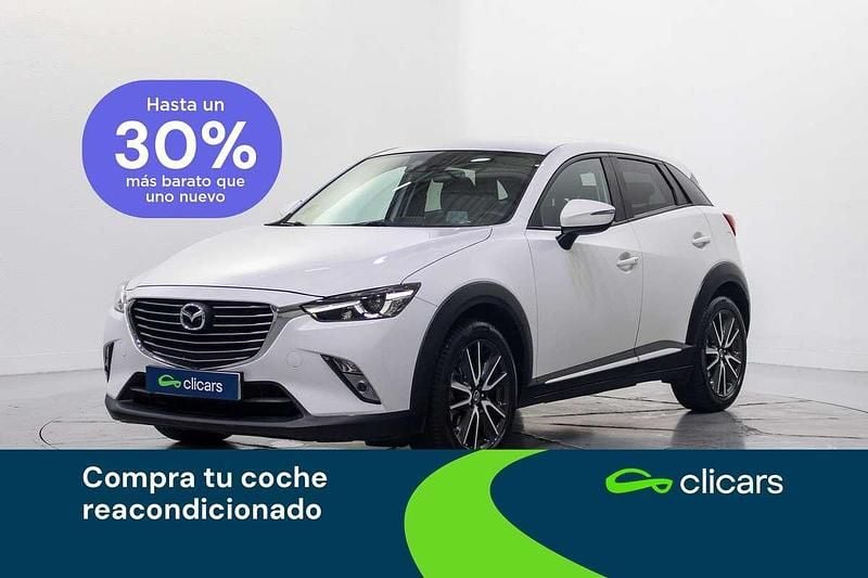 Blanco Usado 2015 Mazda CX-3 Luxury SUV | 12.390 € (Buen precio) - Imagen 1/4