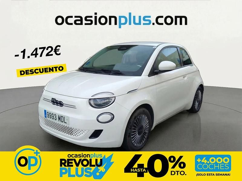 Usado Fiat 500e Icon 86 kW (118 CV) 2023 Blanco Utilitario