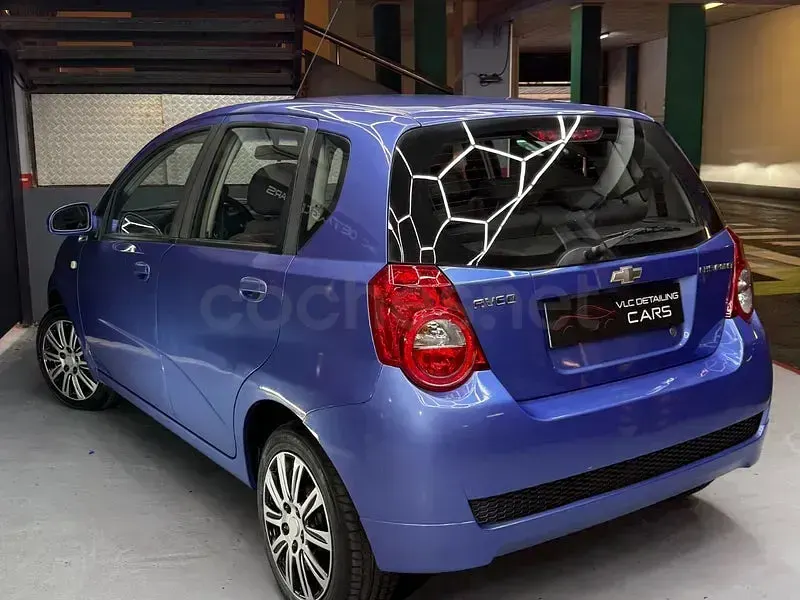 Usado Chevrolet Aveo LS 84 CV (61 kW) 2009 Azul Berlina