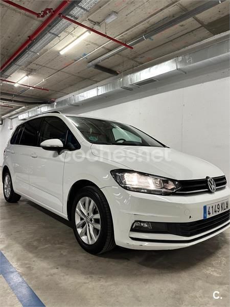 Blanco Usado 2019 VW Touran Edition Monovolumen | 16.100 € (Buen precio) - Imagen 1/4