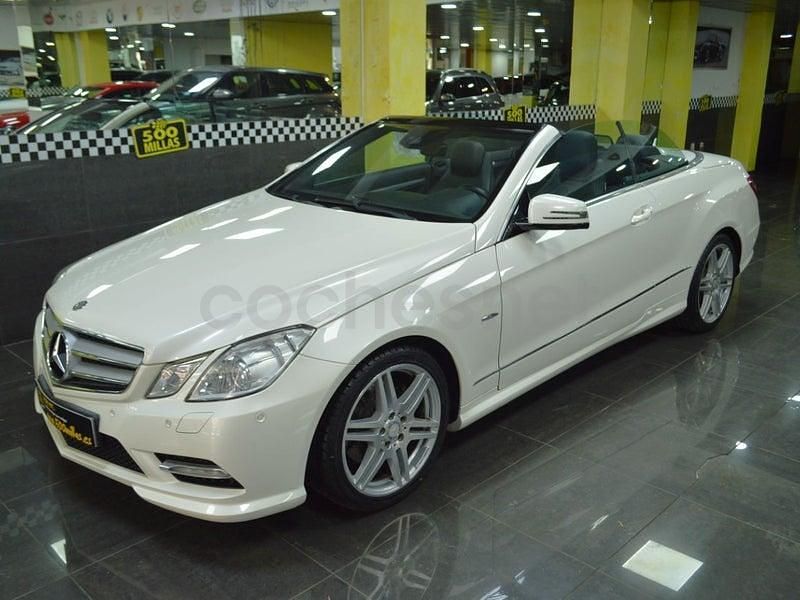 Usado Mercedes E250 Avantgarde 204 CV (150 kW) 2012 Blanco Descapotable
