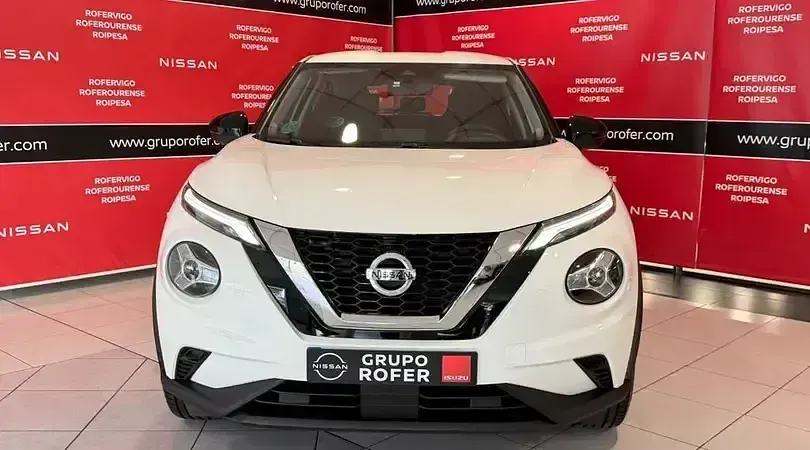 Usado Nissan Juke Acenta 114 CV (83 kW) 2022 Lunar white (metalizado) SUV