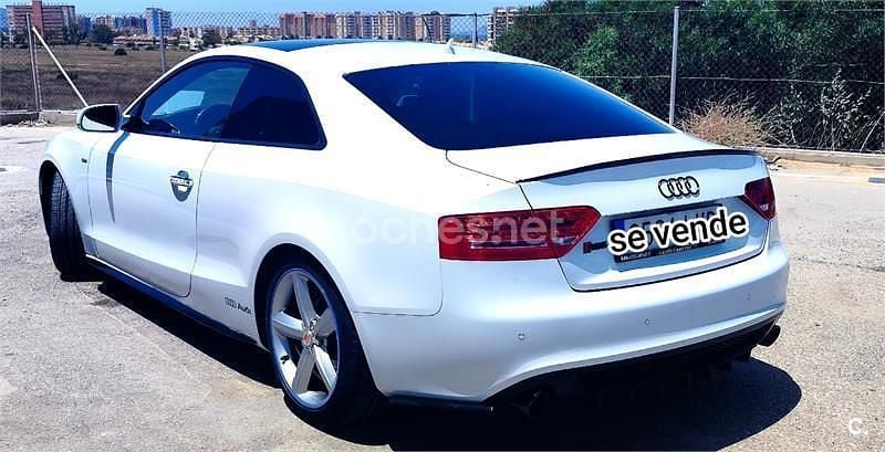 Usado Audi A5 S-Line 240 CV (176 kW) 2012 Blanco Coupe