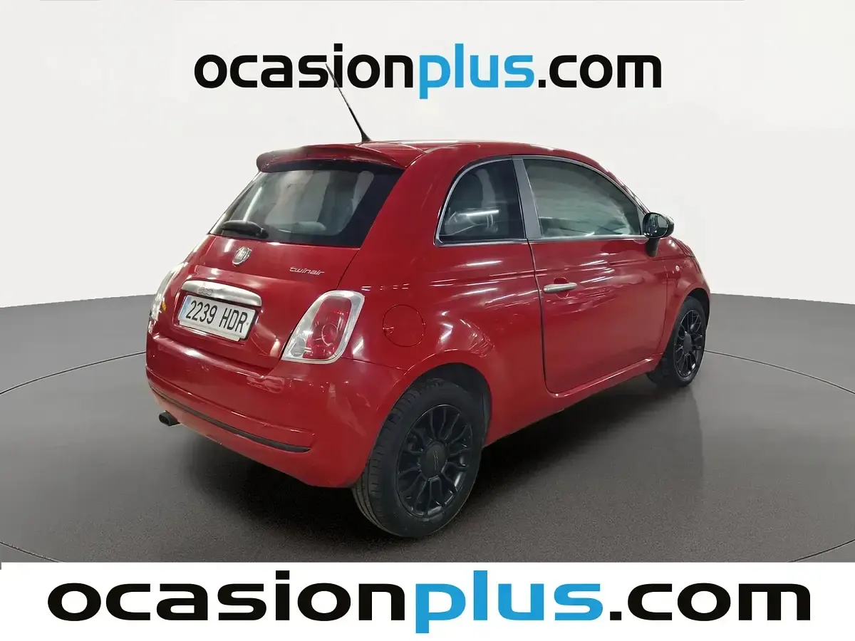 Usado Fiat 500 85 CV (62 kW) 2011 Rojo Utilitario