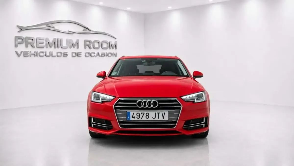 Usado Audi A4 S-Line 150 CV (110 kW) 2017 Rojo Berlina