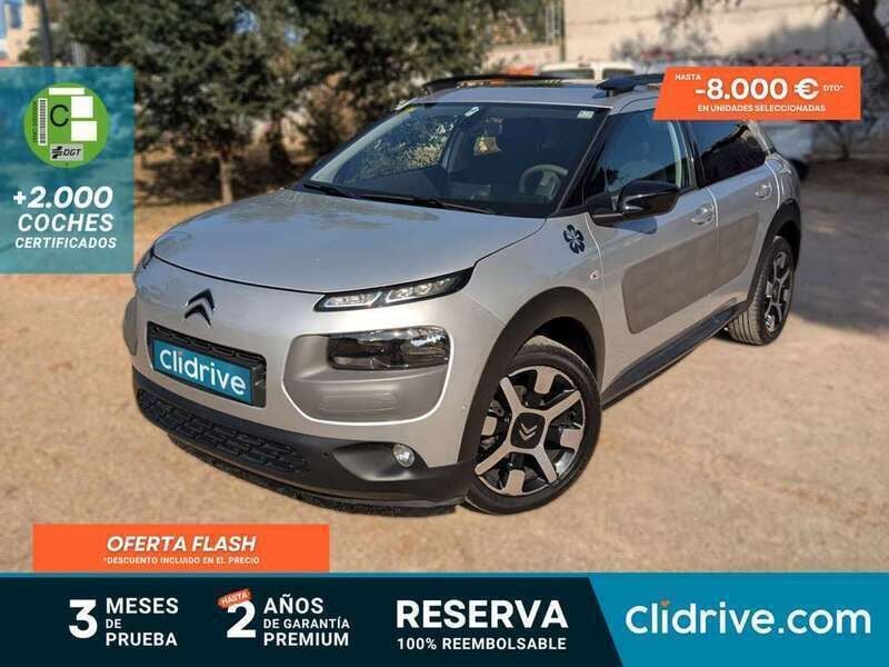 Gris Usado 2017 Citroën C4 Cactus PureTech Utilitario | 10.990 € (Precio justo) - Imagen 1/3