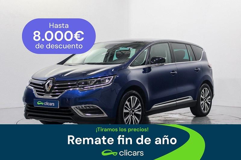 Azul Usado 2019 Renault Espace Initiale Paris Monovolumen | 21.490 € (Buen precio) - Imagen 1/4