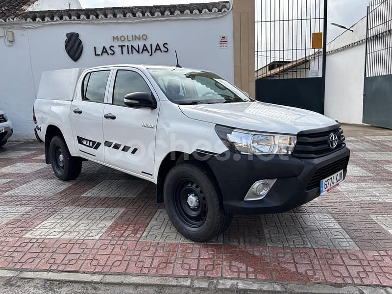 Blanco Usado 2018 Toyota HiLux Recogida | 25.700 € (Precio justo) - Imagen 1/4