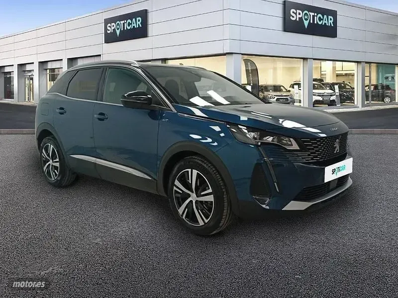 Usado Peugeot 3008 GT 130 CV (95 kW) 2024 Azul SUV
