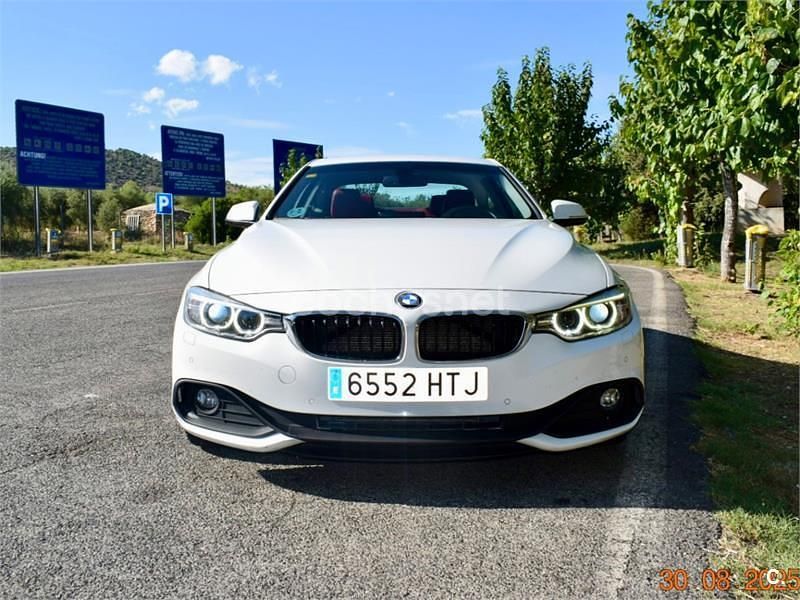 Usado BMW 420 190 CV (139 kW) 2014 Blanco Coupe