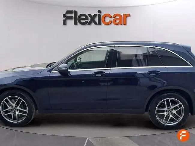 Usado Mercedes GLC220 170 HP (125 kW) 2018 Azul SUV