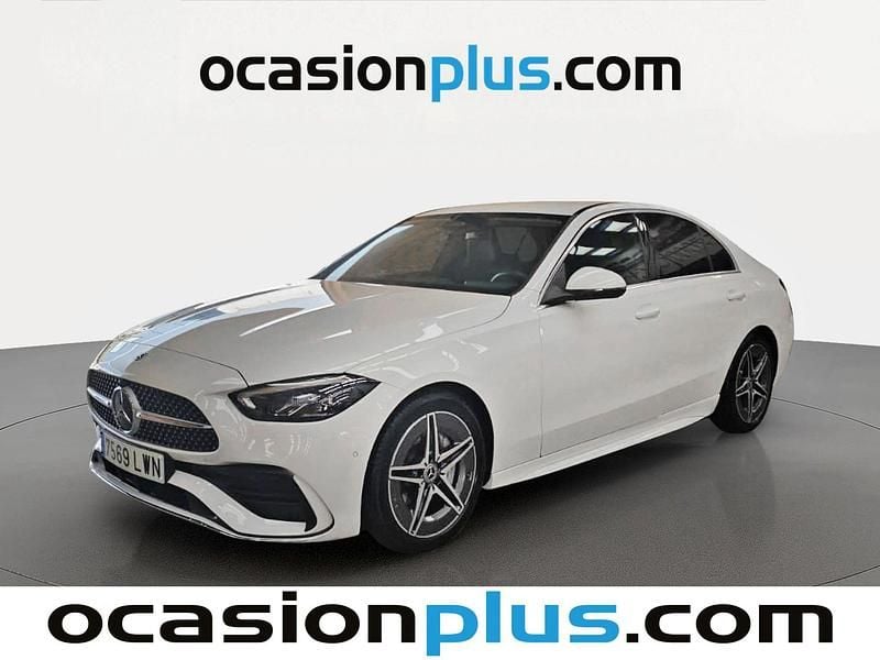 Usado Mercedes C220 AMG 200 CV (147 kW) 2022 Blanco Berlina