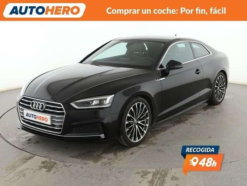 Usado Audi A5 S-Line 190 CV (139 kW) 2018 Negro Coupe