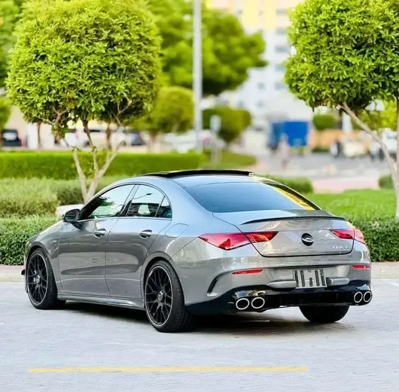 Usado Mercedes CLA35 AMG AMG 306 CV (225 kW) 2021 Gris Coupe