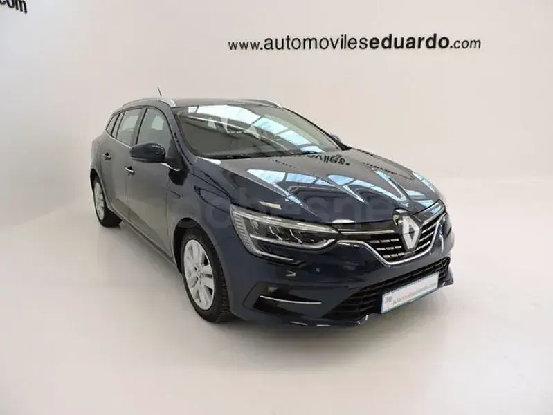 Usado Renault Mégane GrandTour Business 115 CV (84 kW) 2020 Azul Familiar