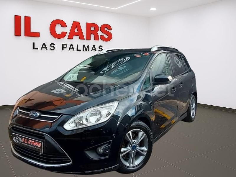 Negro Usado 2014 Ford C-MAX Titanium Monovolumen | 7990 € (Precio justo) - Imagen 1/4