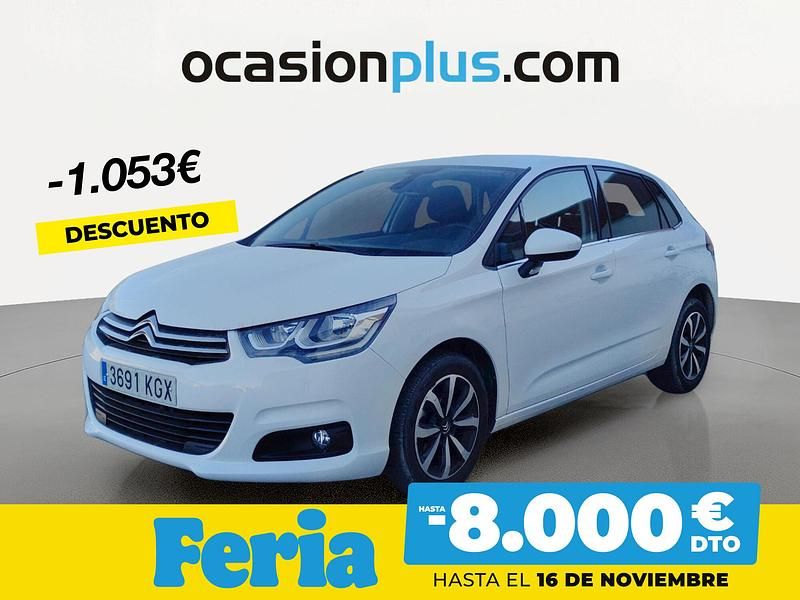 Blanco Usado 2018 Citroën C4 Tonic Berlina | 11.590 € (Precio justo) - Imagen 1/4