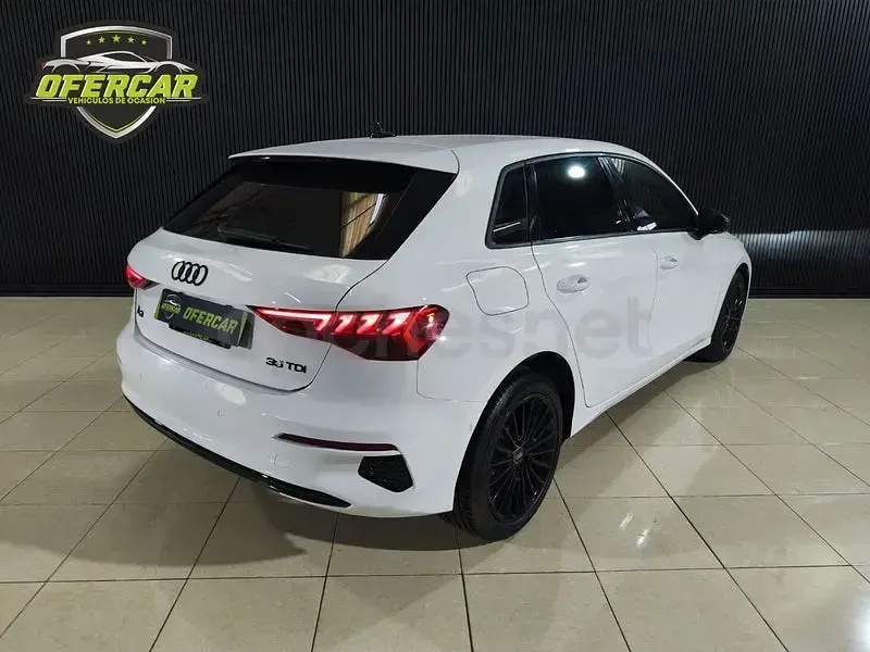 Usado Audi A3 150 CV (110 kW) 2022 Blanco Berlina
