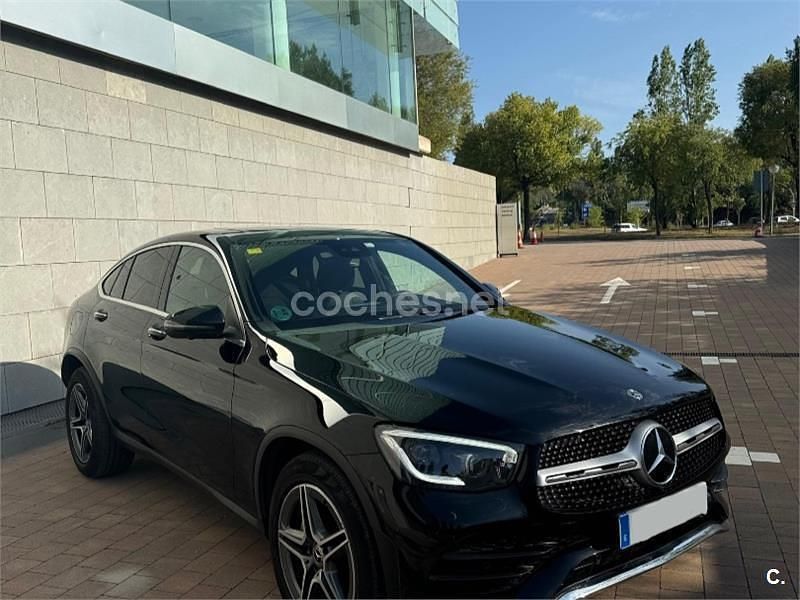 Usado Mercedes GLC200 163 CV (119 kW) 2020 Negro SUV