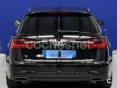 Usado Audi A6 Premium 190 CV (139 kW) 2015 Negro Familiar