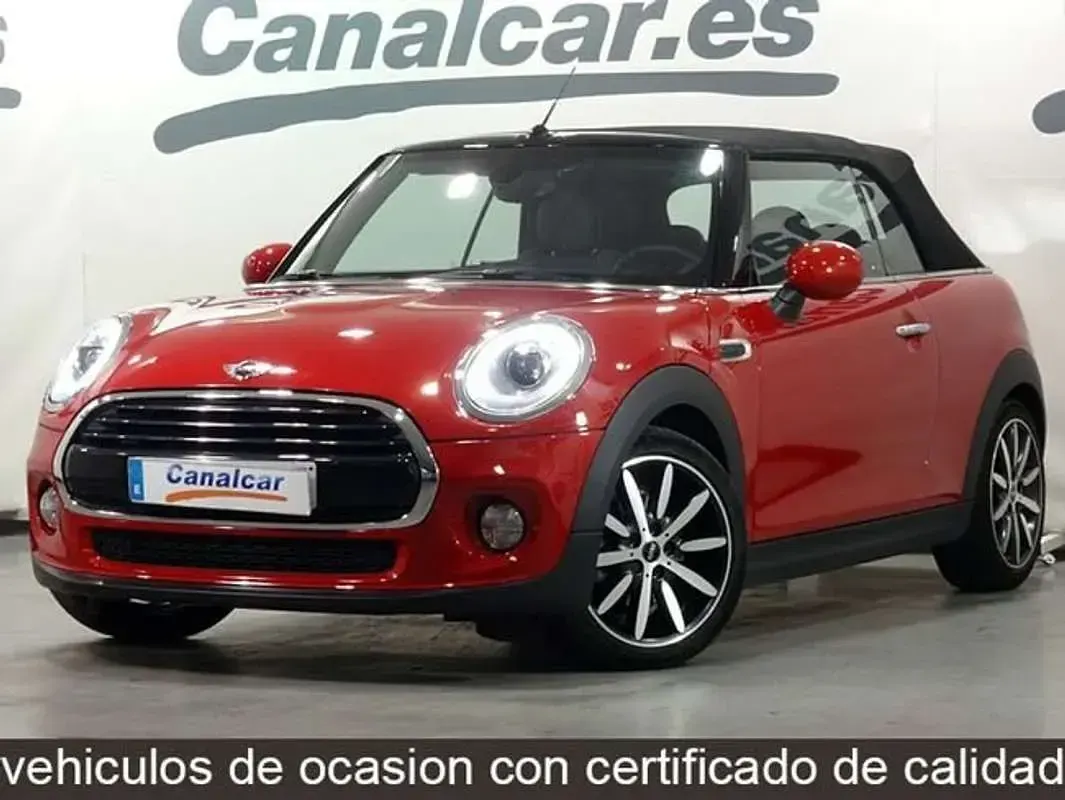 Usado Mini Cooper D Cabriolet 116 CV (85 kW) 2016 Rojo Descapotable