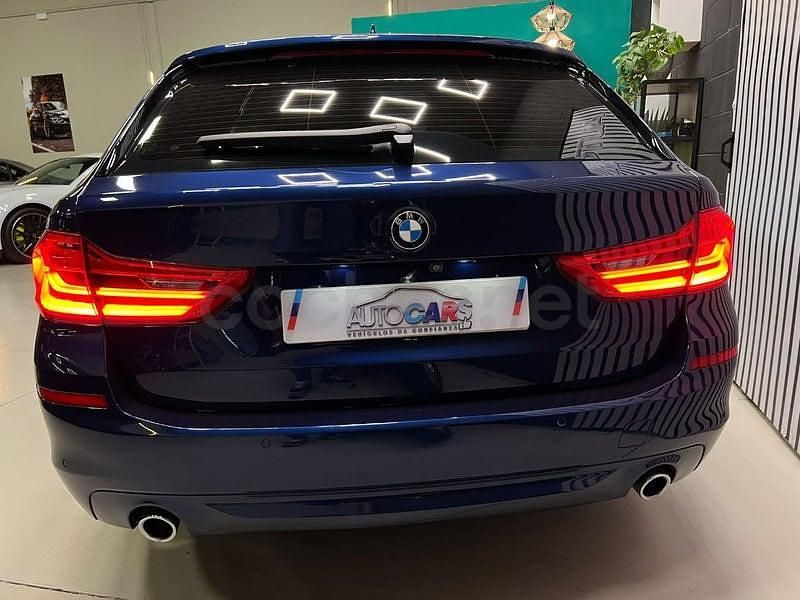 Usado BMW 520 190 CV (139 kW) 2018 Azul Familiar