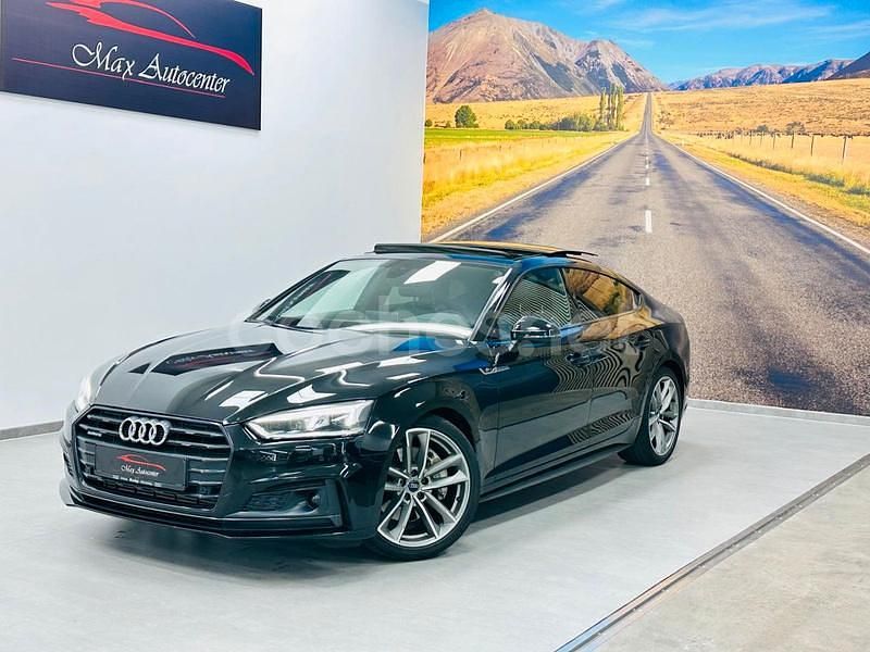 Negro Usado 2018 Audi A5 Sportback Premium Utilitario | 28.800 € (Precio justo) - Imagen 1/4