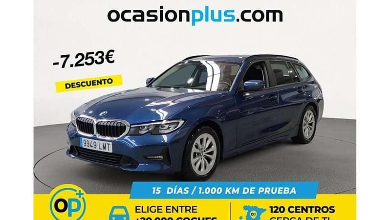 Azul Usado 2021 BMW 318 Familiar | 20.637 € (Super precio) - Imagen 1/4