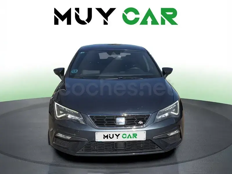 Usado Seat Leon FR 150 CV (110 kW) 2020 Gris / plata Berlina