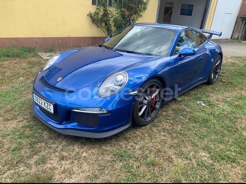 Usado Porsche 911 GT3 475 CV (349 kW) 2015 Azul Coupe