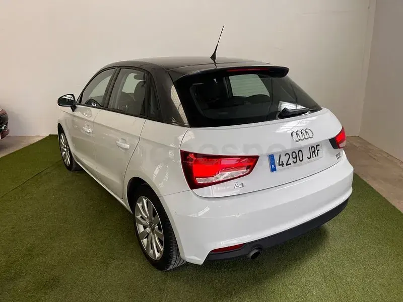 Usado Audi A1 Sportback Design 95 CV (69 kW) 2016 Blanco Utilitario