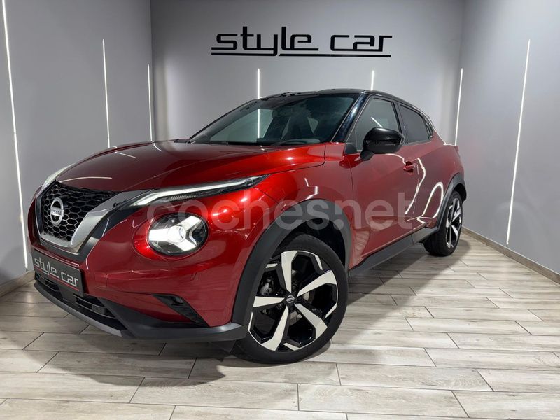 Granate Usado 2020 Nissan Juke Tekna SUV | 18.950 € (Precio justo) - Imagen 1/4