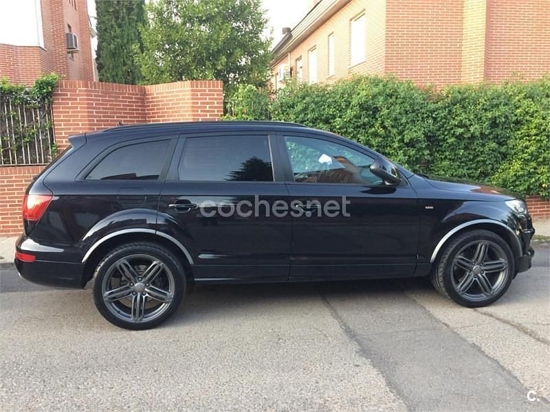 Negro Usado 2012 Audi Q7 Ambiente SUV | 21.000 € (Un poco caro) - Imagen 1/4