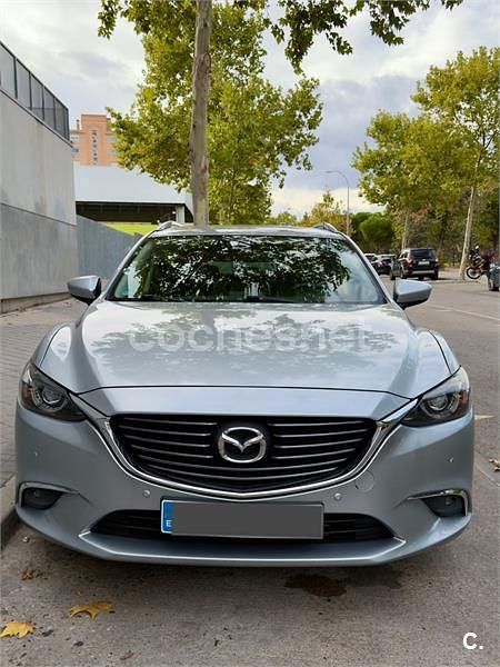 Usado Mazda 6 Comfort 150 CV (110 kW) 2015 Gris / plata Berlina