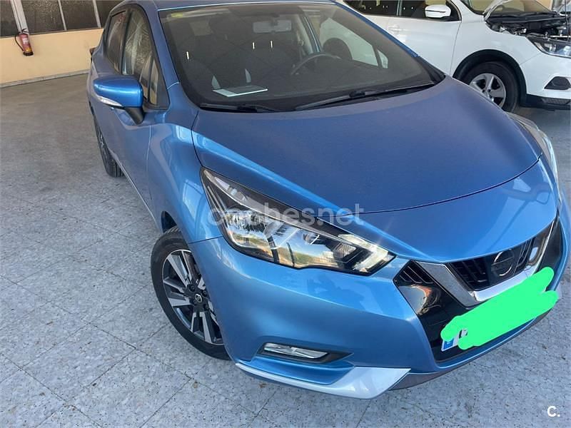 Azul Usado 2018 Nissan Micra Acenta Utilitario | 10.900 € (Buen precio) - Imagen 1/4